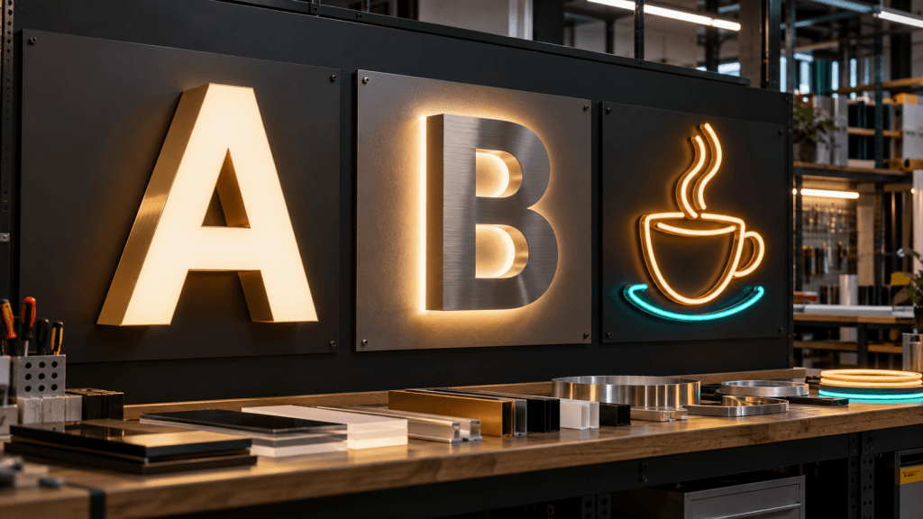 cafe-signage-types-comparison-jeddah