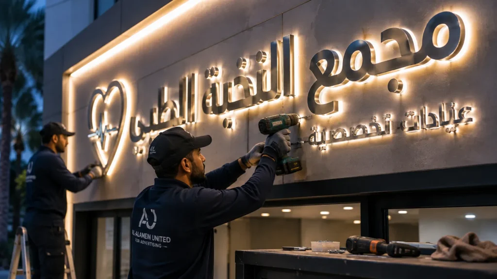 clinic-raised-letters-jeddah