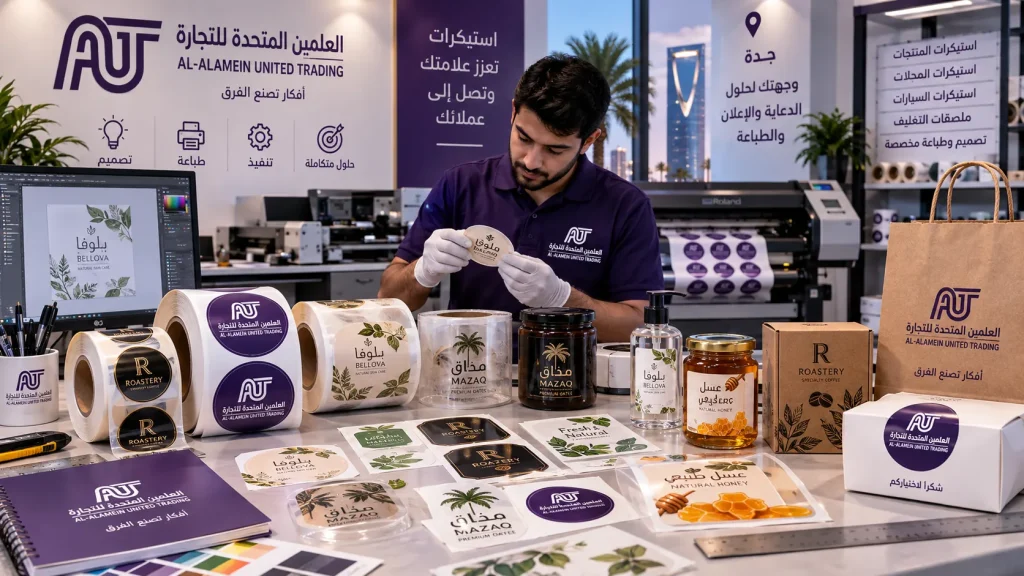 sticker-printing-jeddah-materials